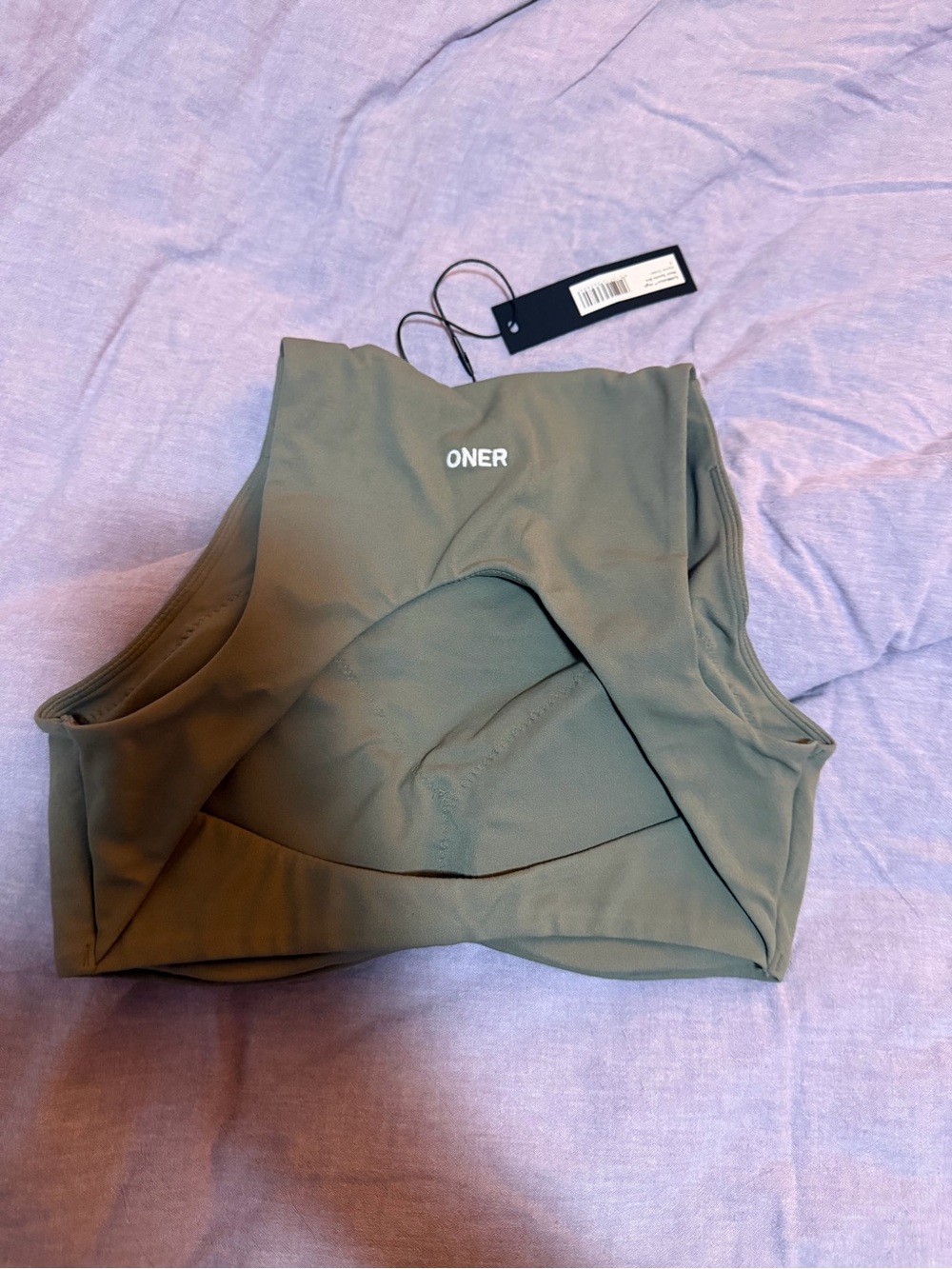 NWT Oner Active Soft Motion High Neck Sports Bra - Picture 8 of 8